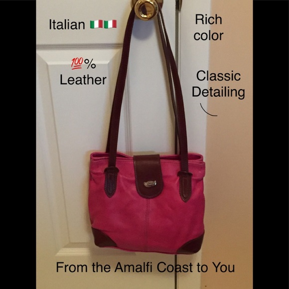 Italian Leather Shoulder Bag - Picture 6 of 8